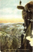 Postcard to George Baker of Yosemite